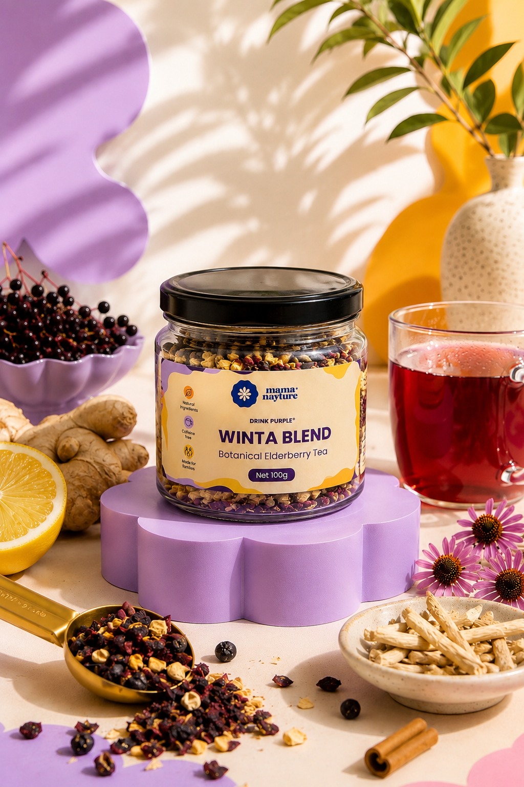 Winta Blend | Loose Leaf Herbal Tea (100g)